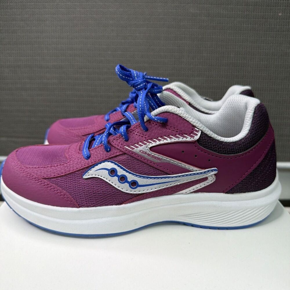 Saucony Purple and Blue Trainers